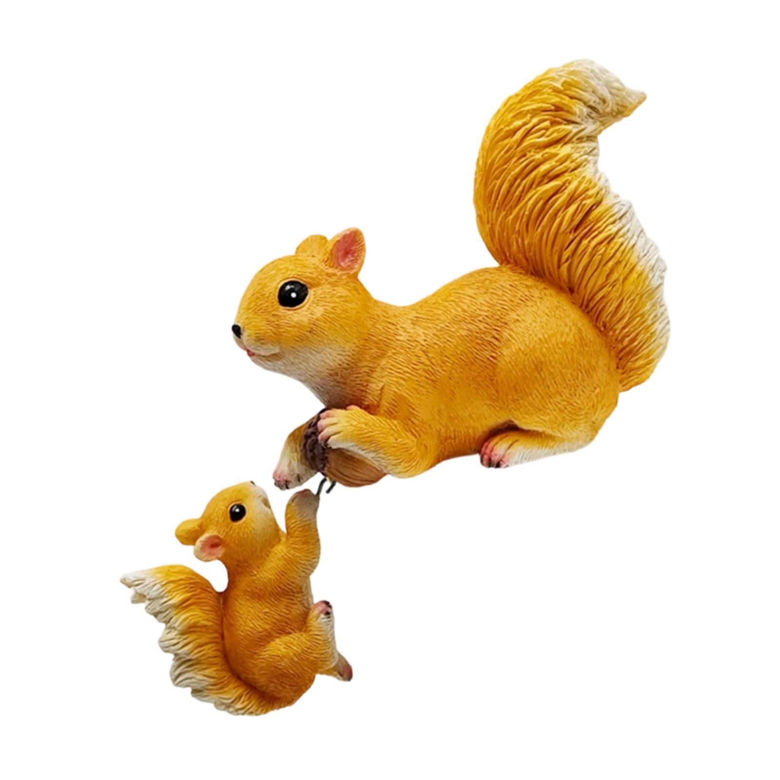 Garden Squirrel Ornament Resin - Bonsai Garden Art ulasan dan harga