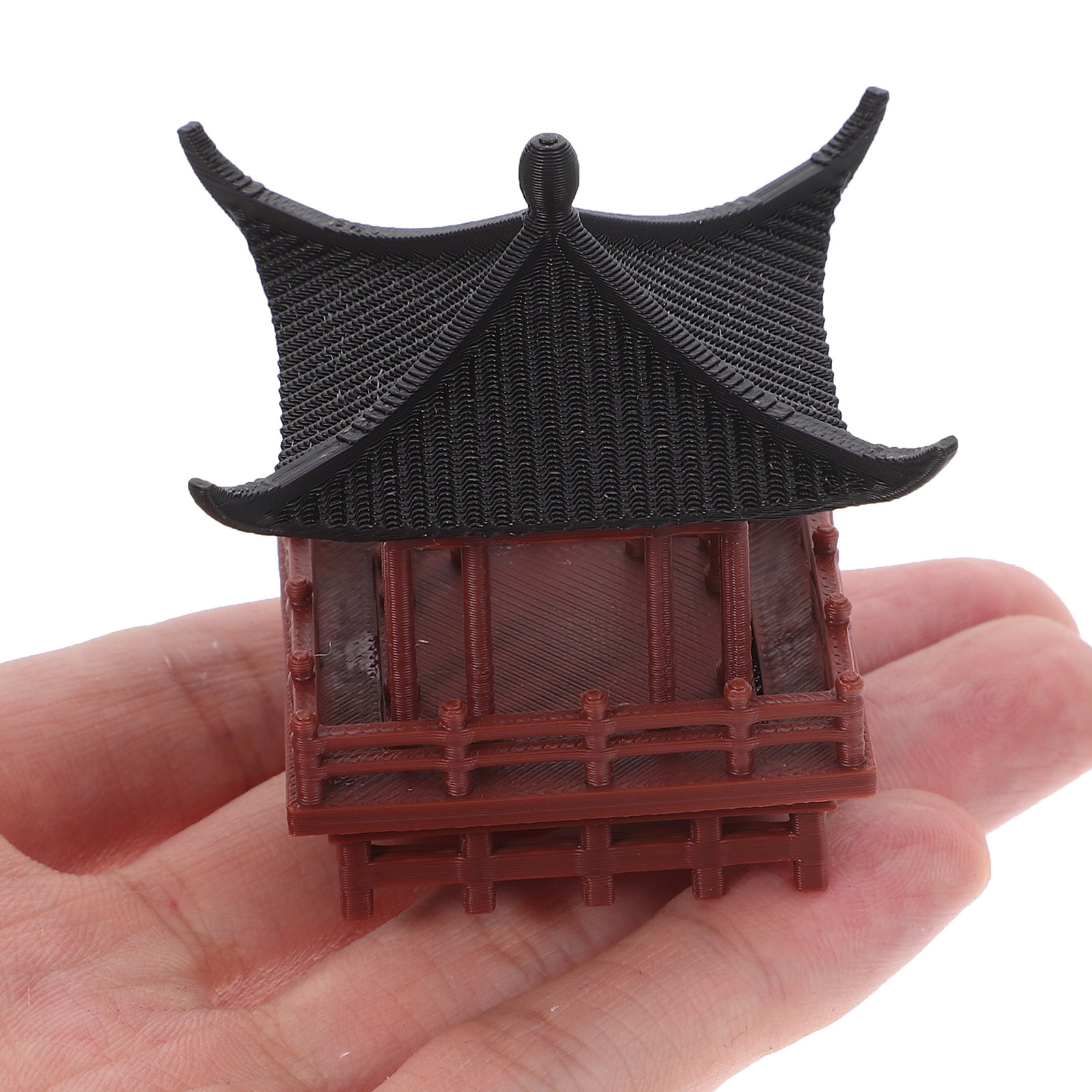 Miniature Chinese Pavilion Orn - Bonsai Garden Landscape Design ulasan dan harga