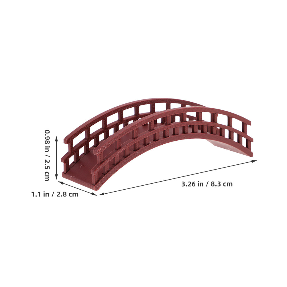 Mini Arch Bridge Lightweight D - Bonsai Garden Landscape Design ulasan dan harga