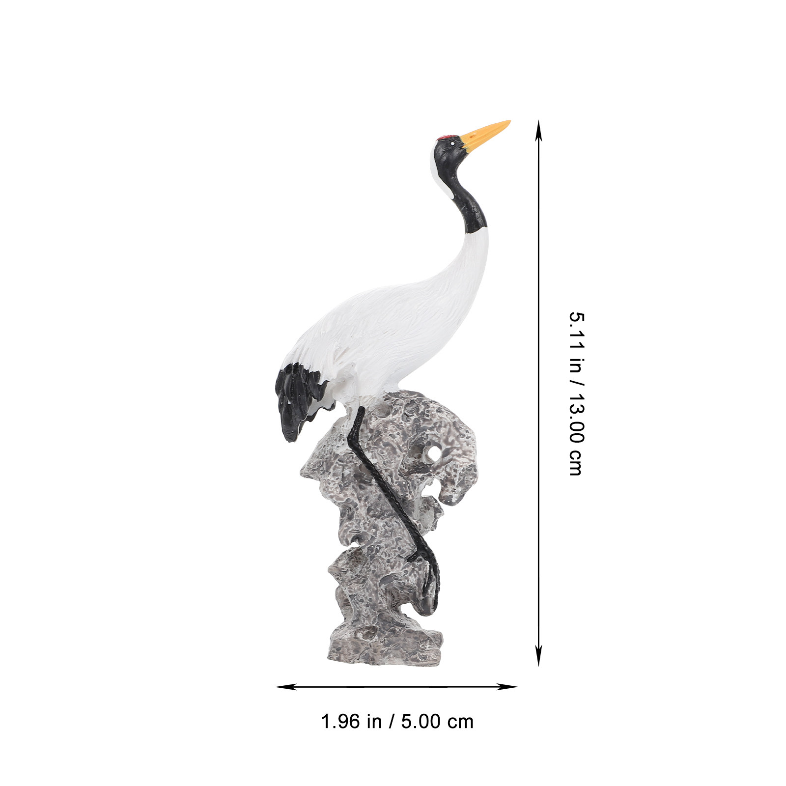 1Pcs Ceramic White Crane Ornam - Bonsai Garden Art ulasan dan harga