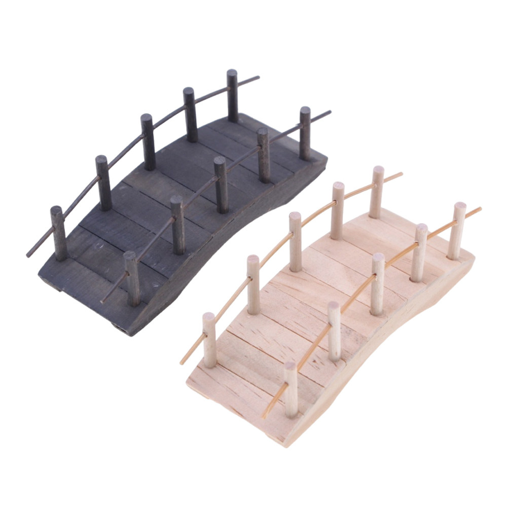 2Pcs Mini Arch Bridge Vintage  - Bonsai Garden Landscape Design ulasan dan harga